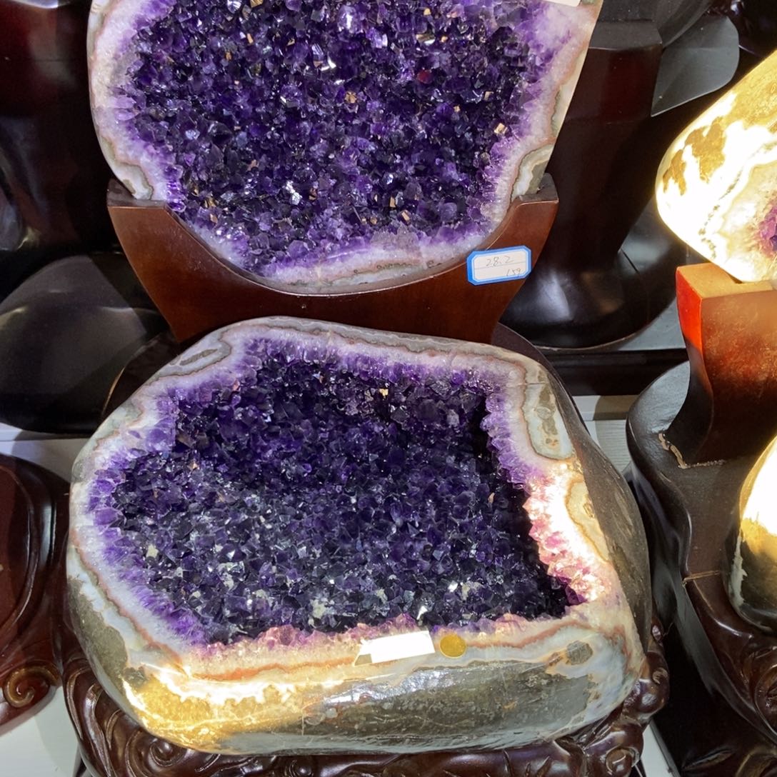 未镶嵌紫晶大型摆件（非配饰）潘