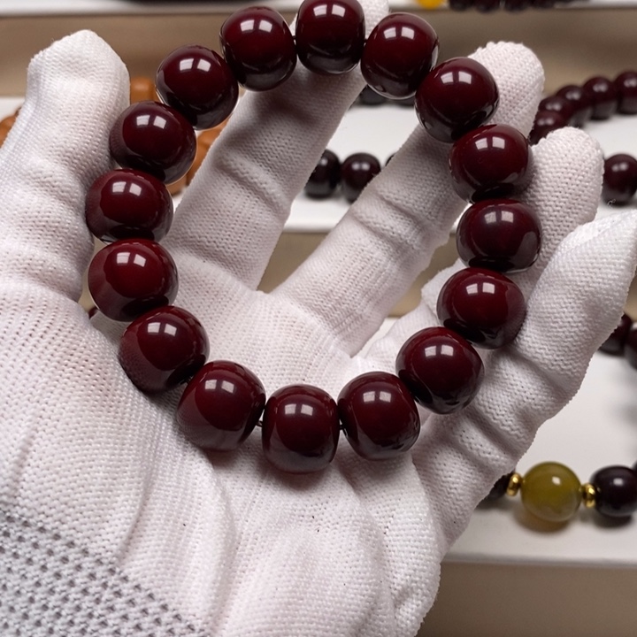 核桃手串/手链予**糖猴头雕刻