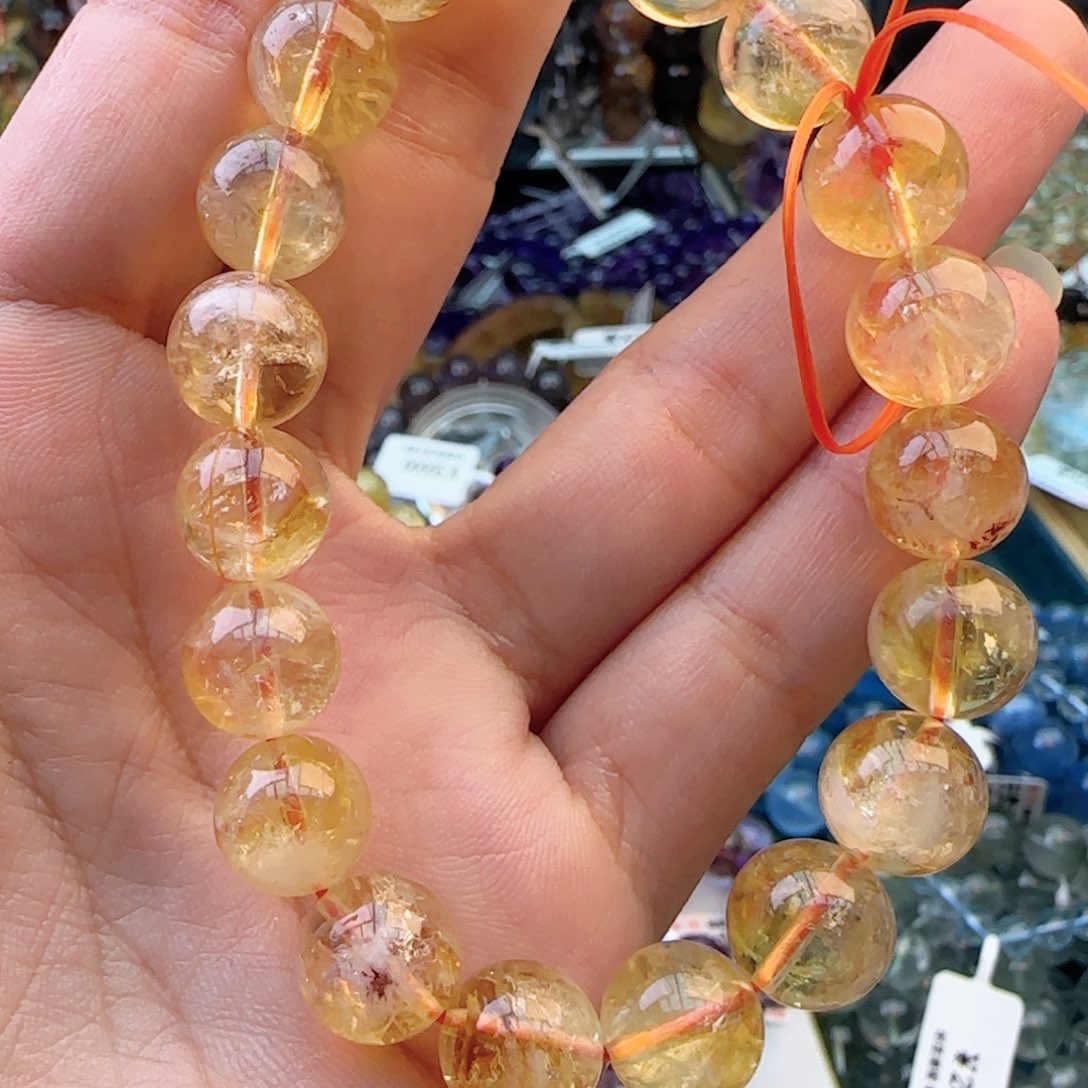 水晶手链未镶嵌手串
