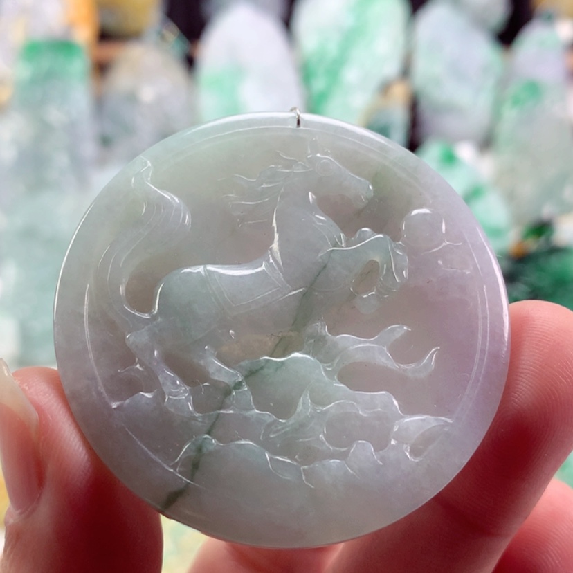 【闪购商品】翡翠吊坠(不含链)未镶嵌