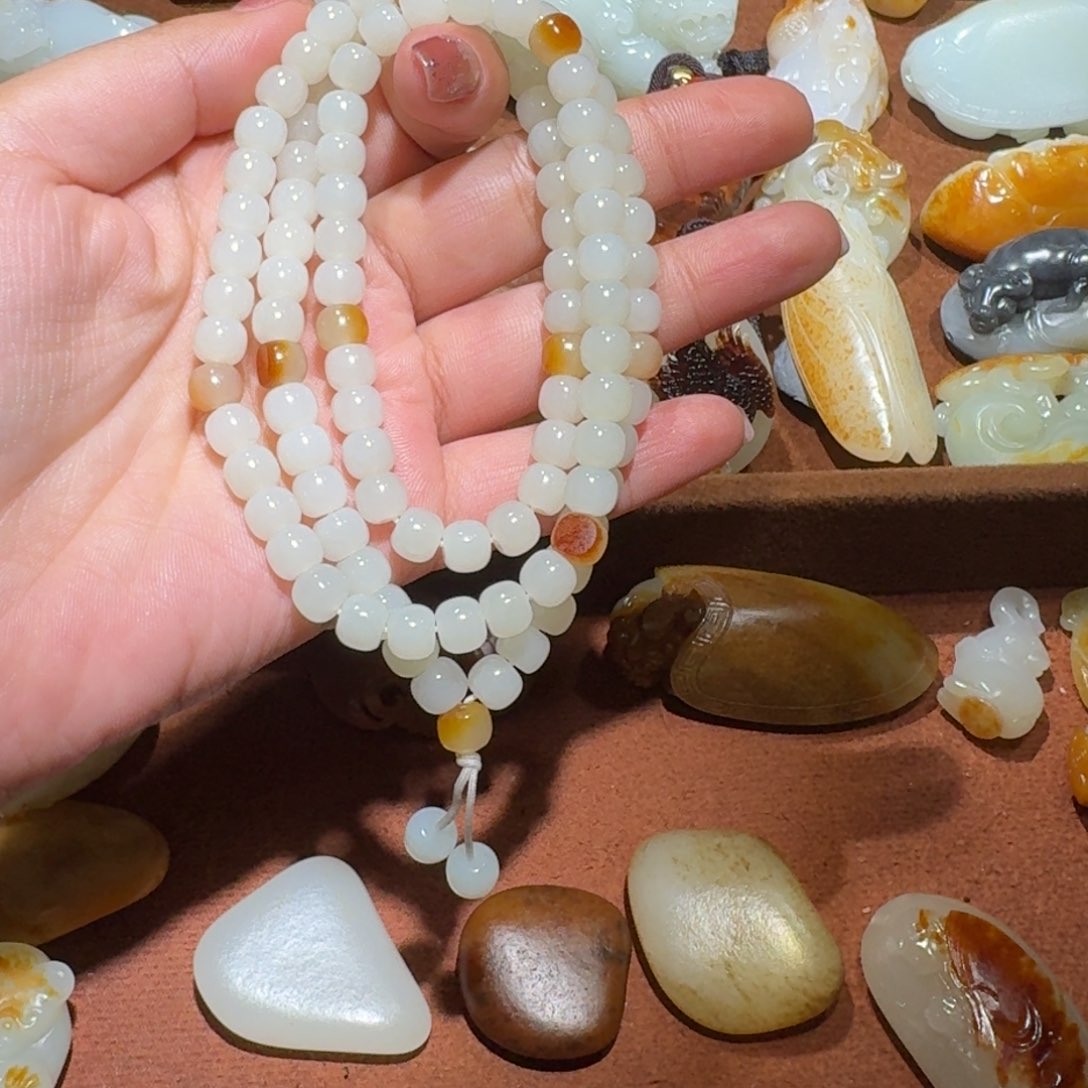 和田玉挂件未镶嵌A***A