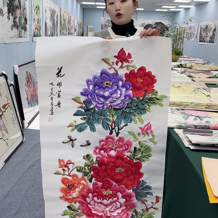 国画纯手绘国画作品大放漏！