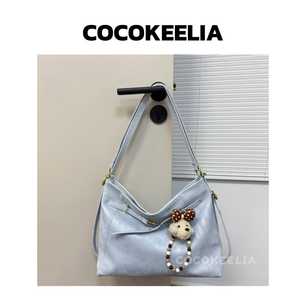 休闲时尚大容量包包女2026新款时尚通勤百搭手提包单肩腋下托特包