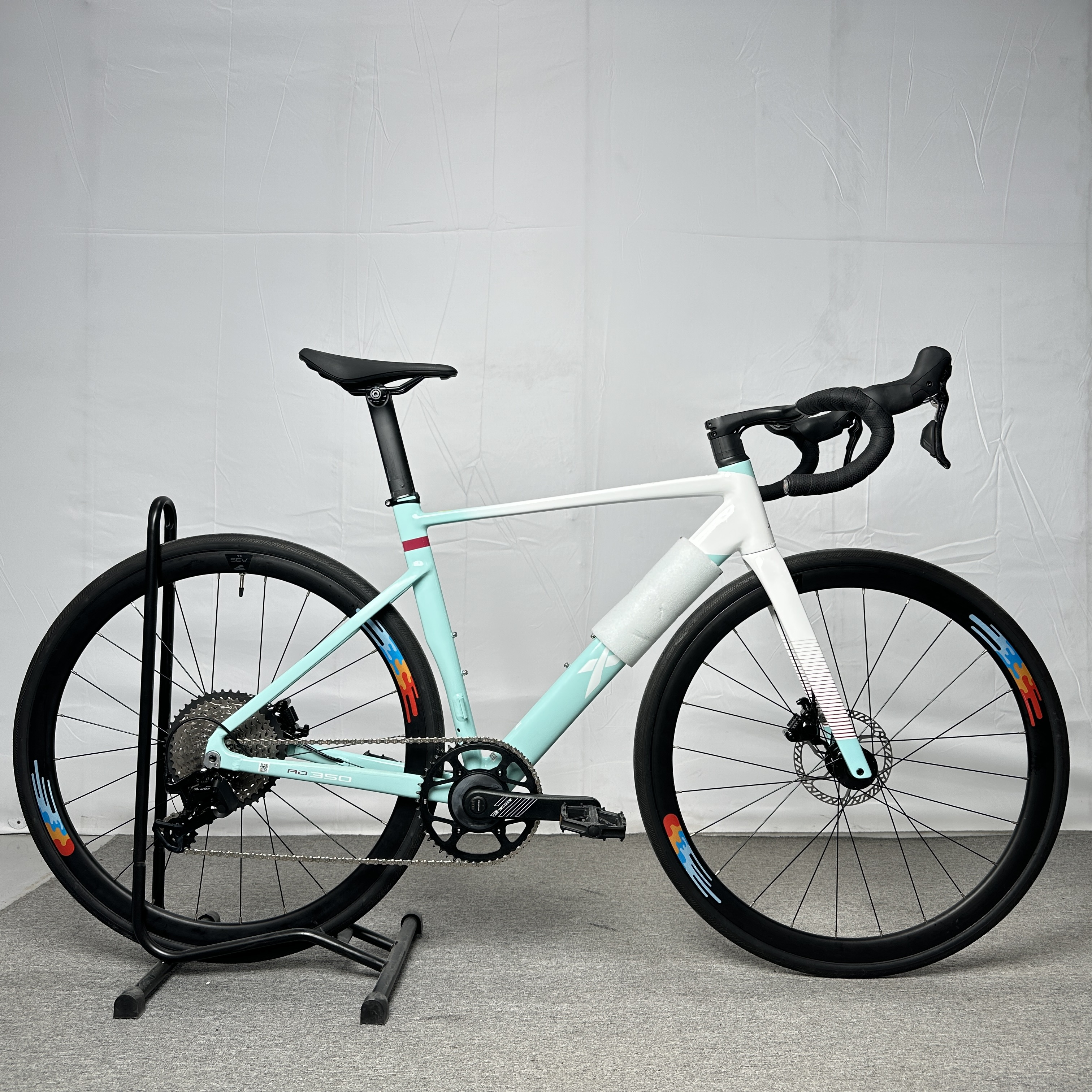【XI德盛】25款AD350公路自行车 流光青 54码 185-195 202511290005