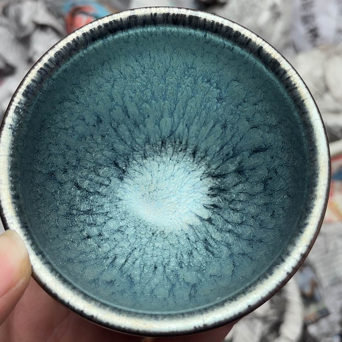 茶盏微瑕建盏主人杯一只