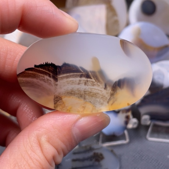 玛瑙/玉髓吊坠(不含链)未镶嵌