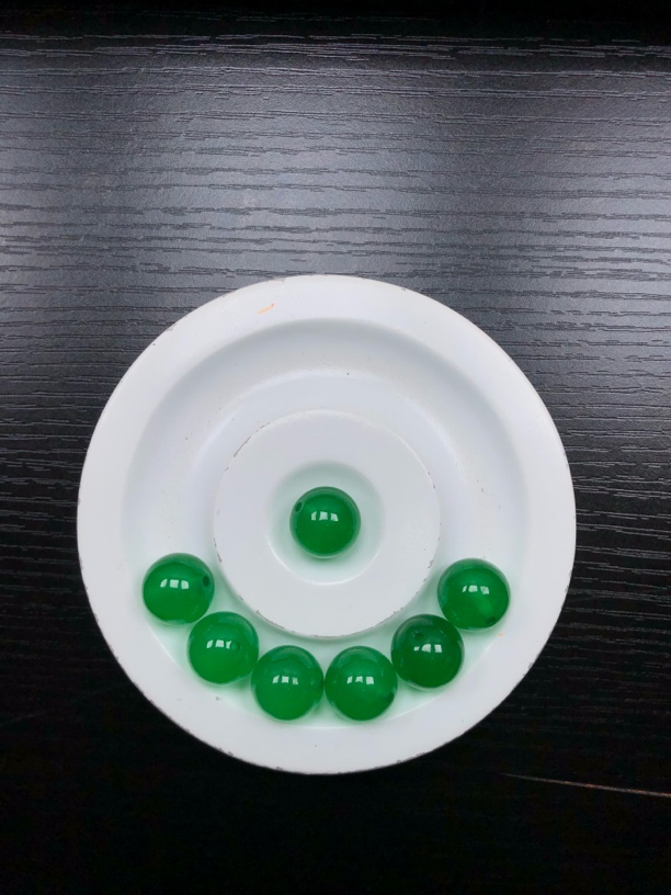 冰种绿翡卡13➕翡翠散珠一颗/多样性发货