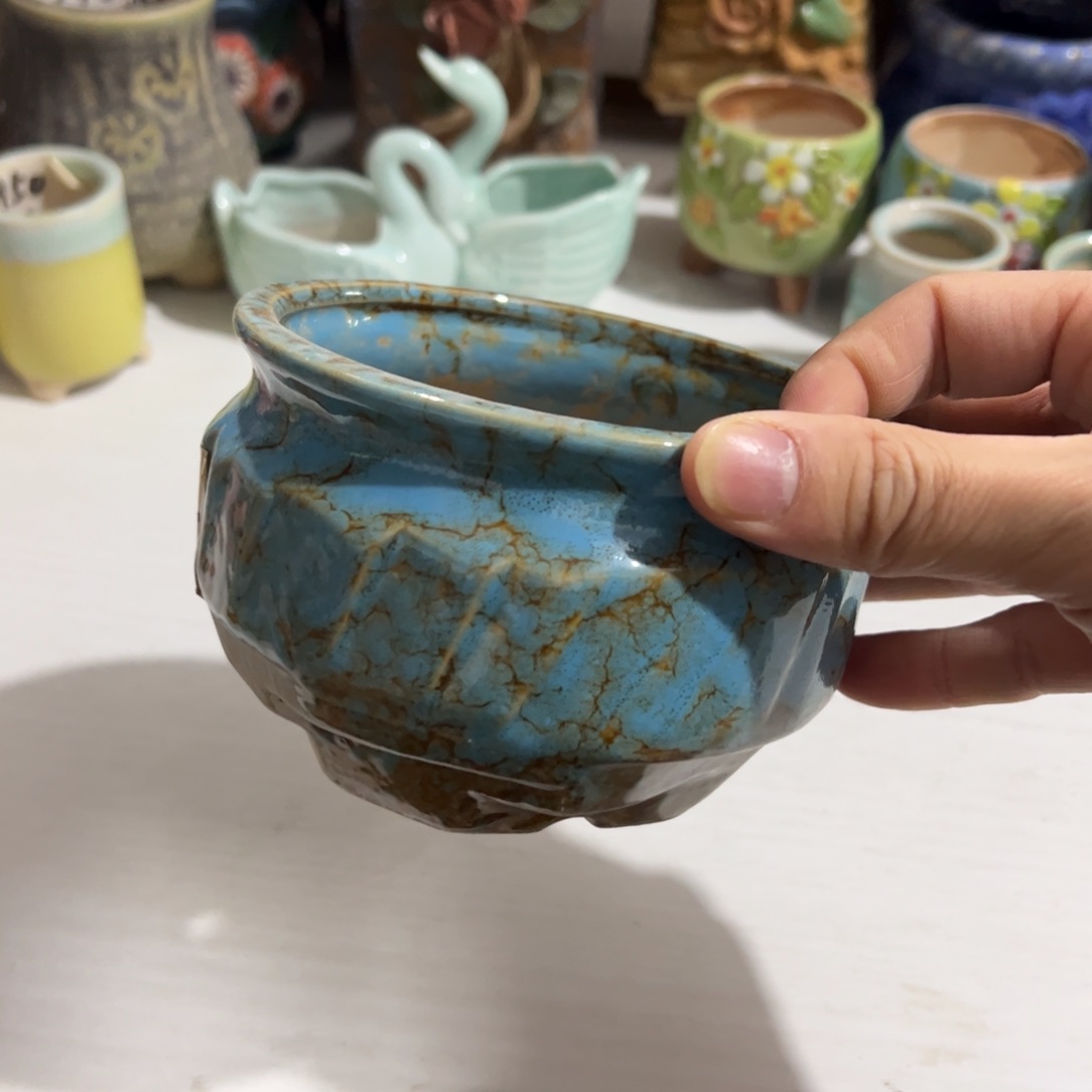  陶瓷多肉小花盆@@315