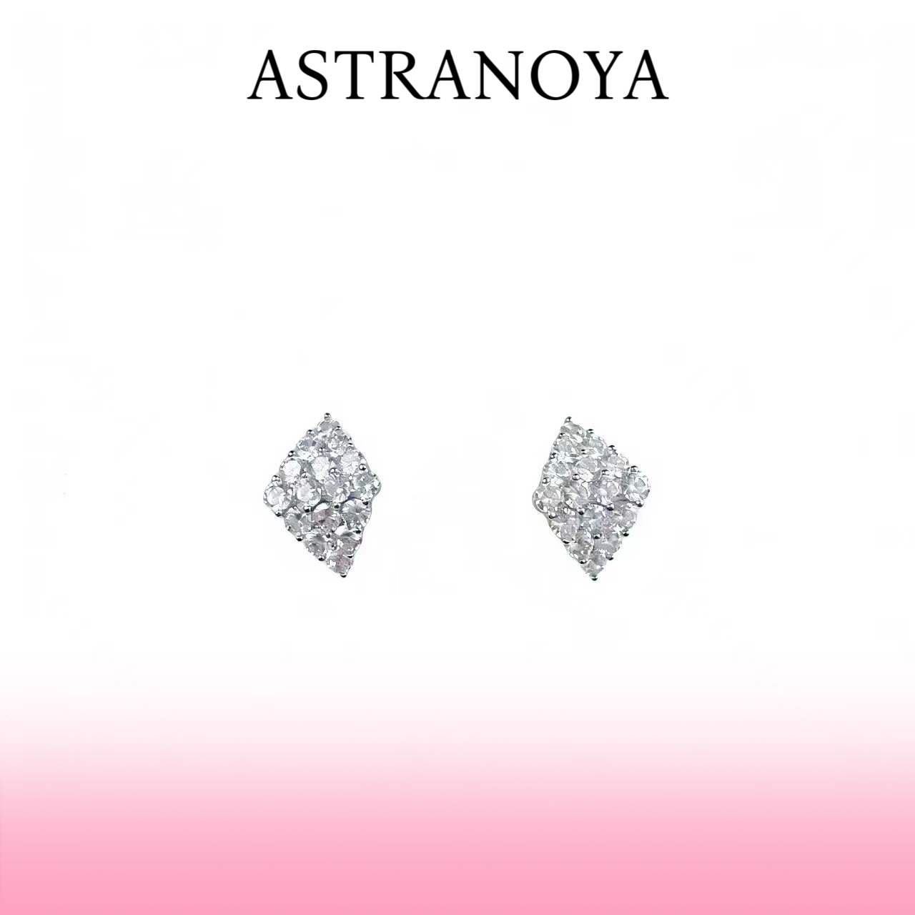 925银耳饰 Astra Noya  925银耳饰日韩女时尚经典蜂窝ins风