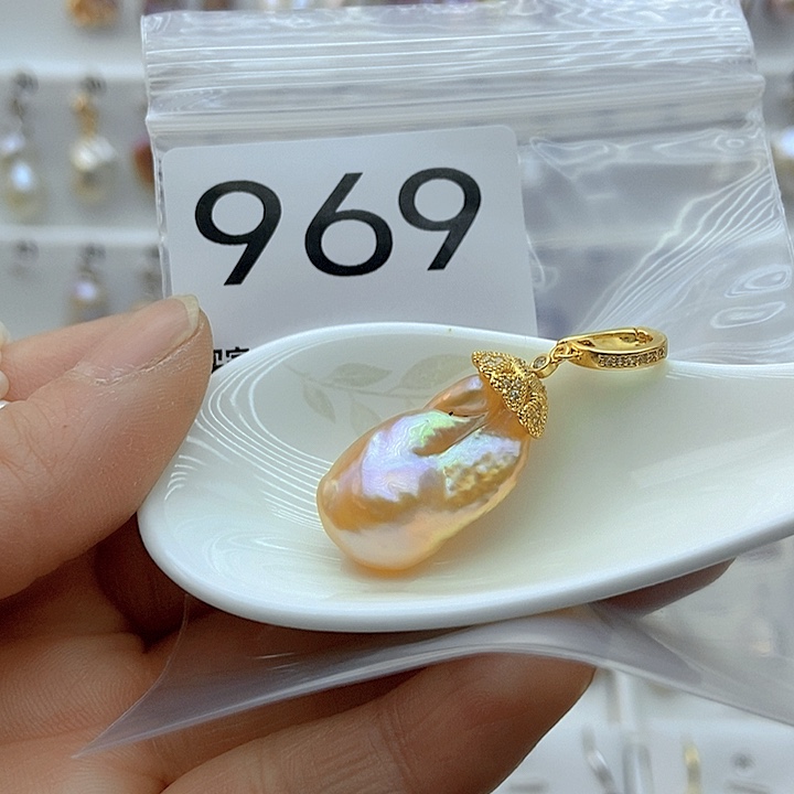 淡水珍珠颈饰银S925镶嵌