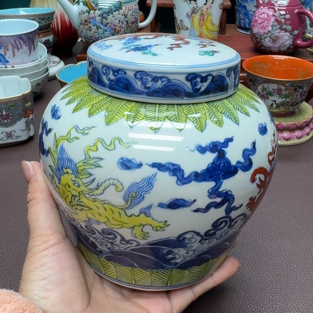 瓷片景德镇仿古手工制作精品展示