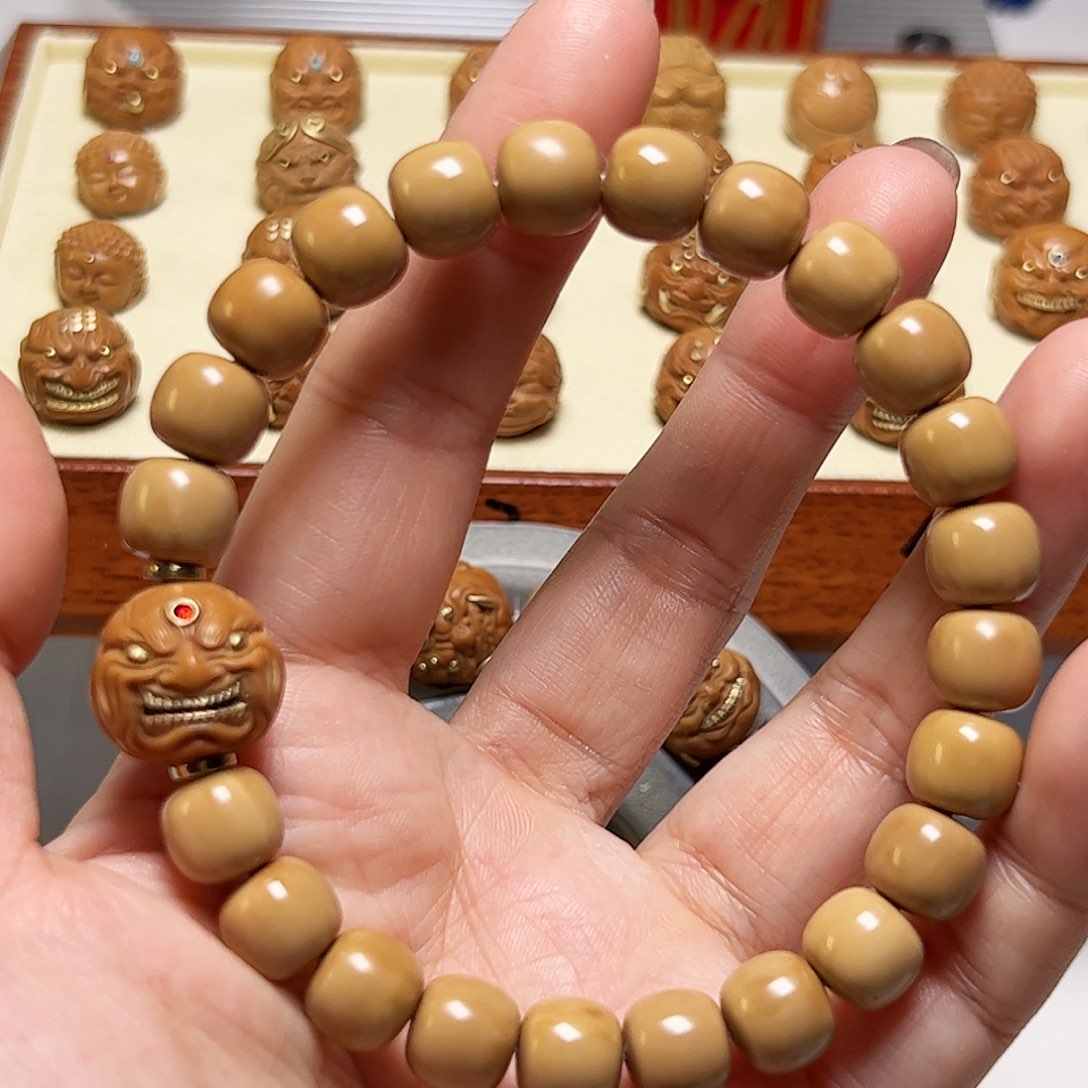 猴头核桃手串老型一套