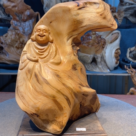 柏木（崖柏）根雕摆件