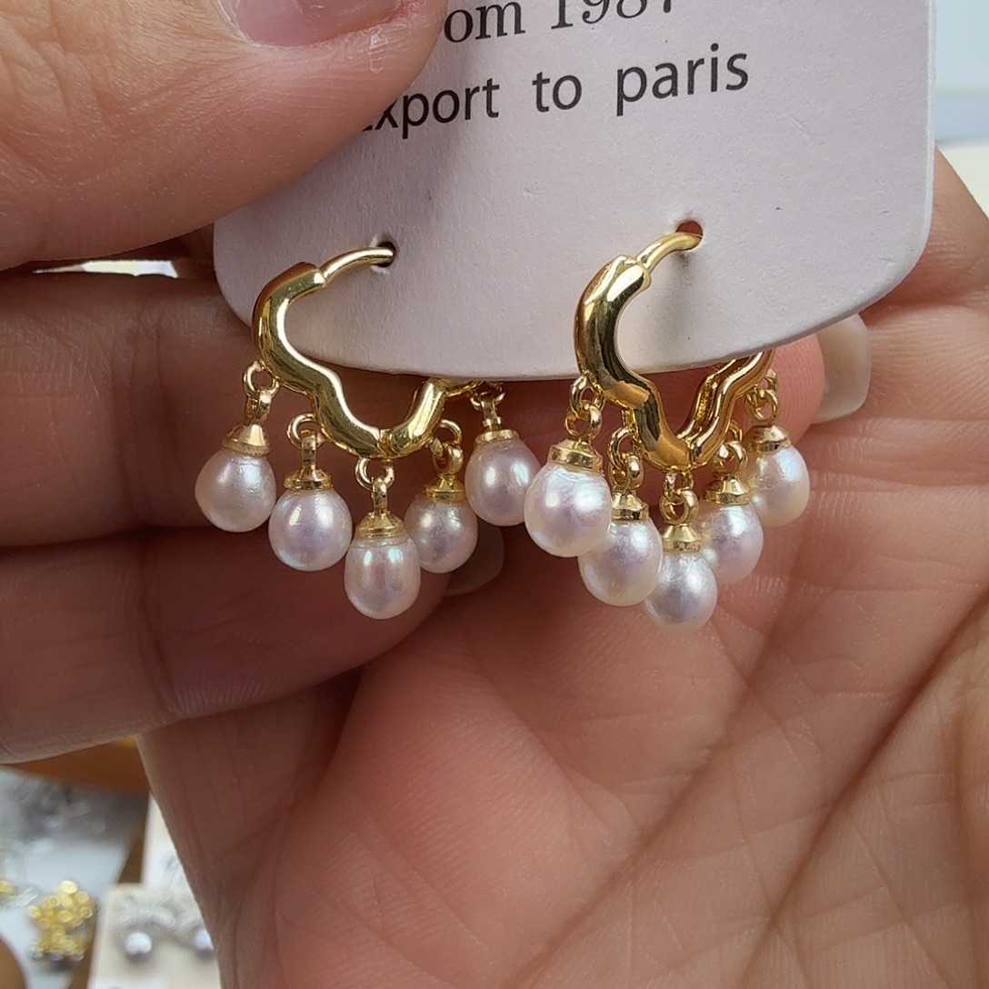 耳饰淡水珍珠未镶嵌