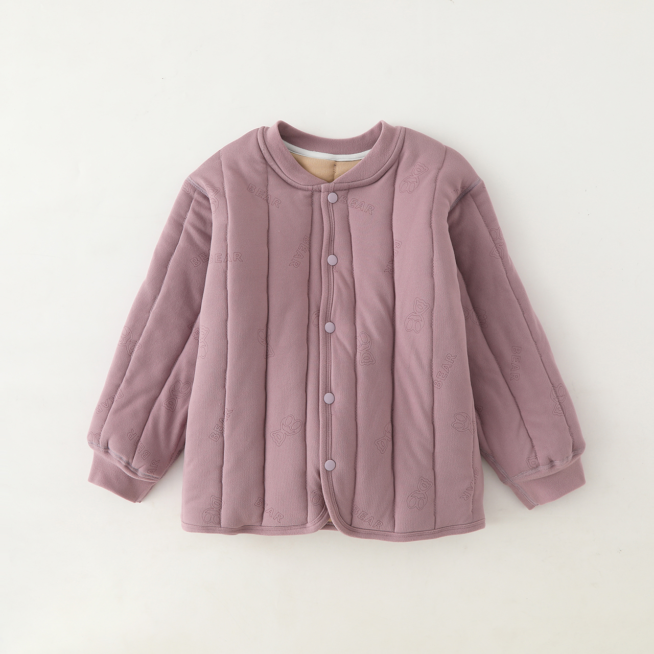 儿童压花暖肤绒校服神器上衣 609#