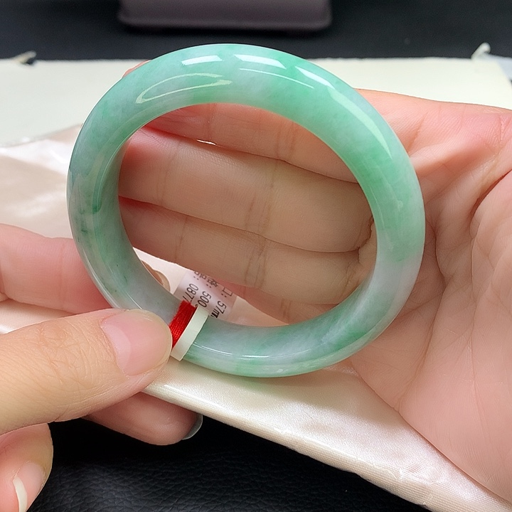 翡翠未镶嵌手镯手镯57