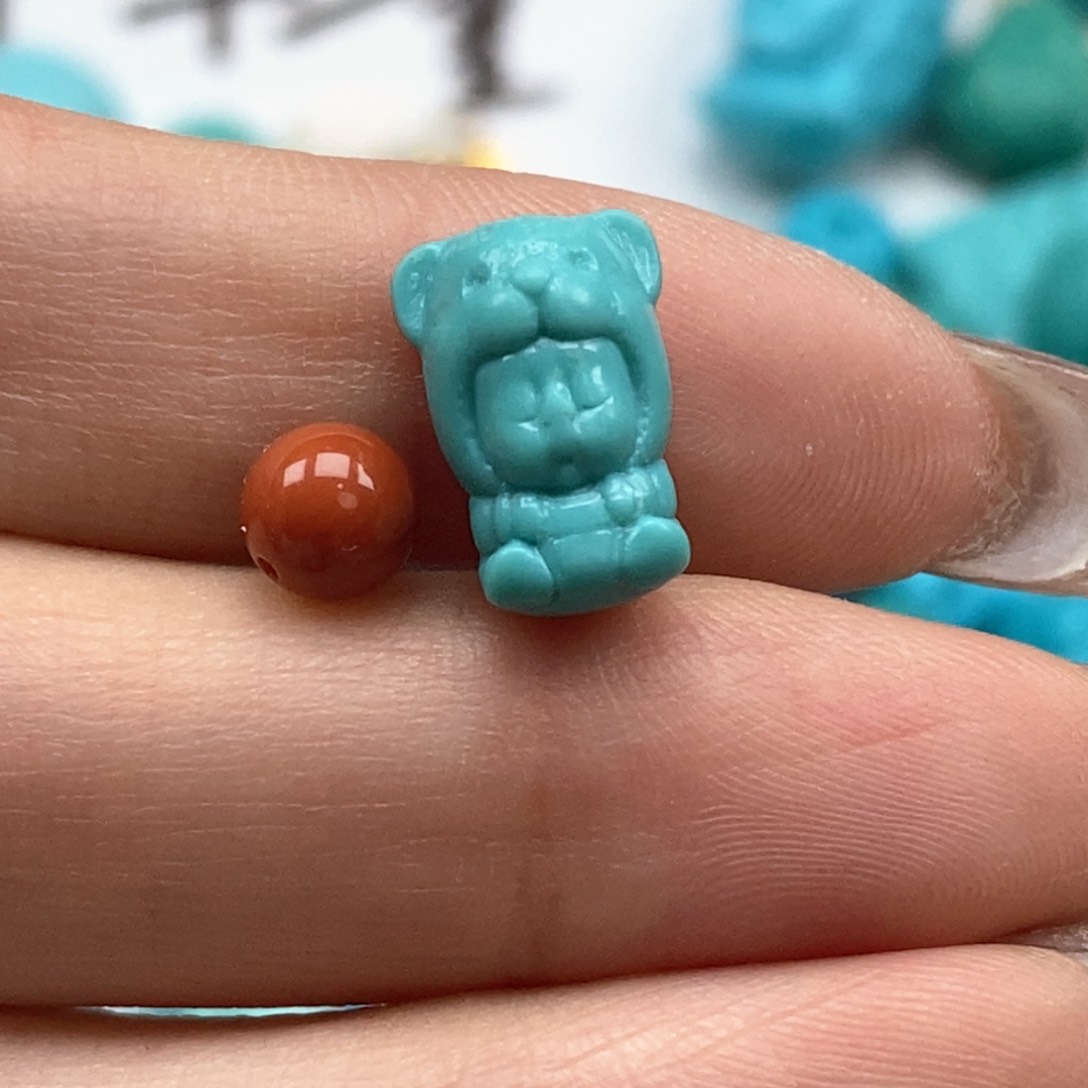 南红玛瑙颈饰未镶嵌
