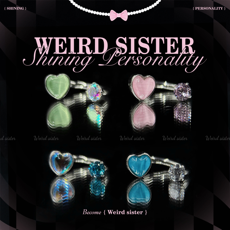 钛合金耳饰 【直播浮力专项】爱心马蹄环0.9牙钛合金耳钉内螺纹防敏