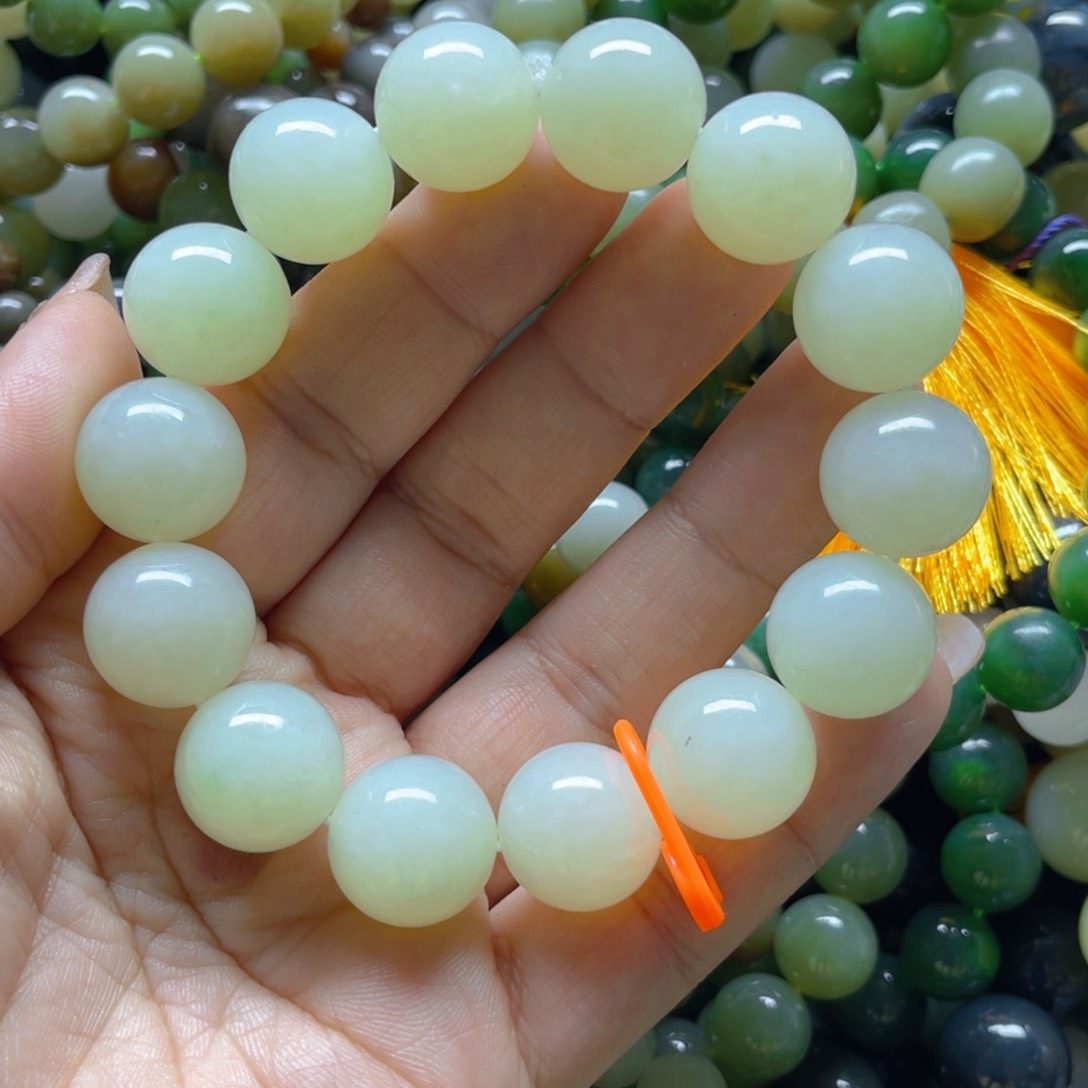 和田玉手链未镶嵌