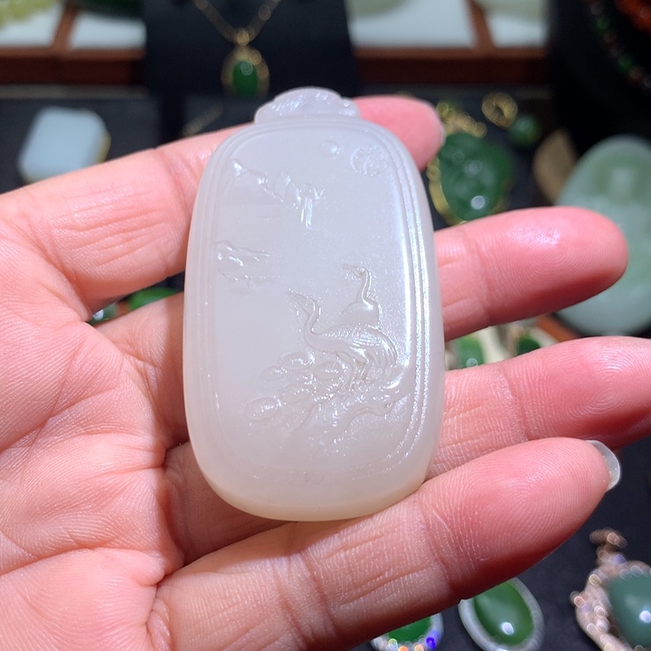 和田玉吊坠未镶嵌