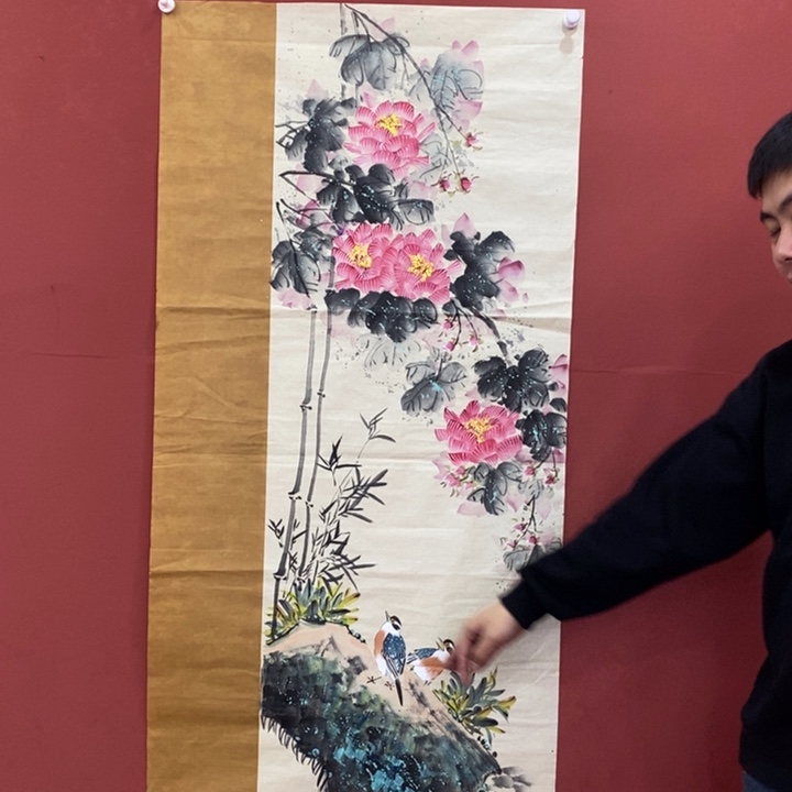 书法豆树隶 精品国画