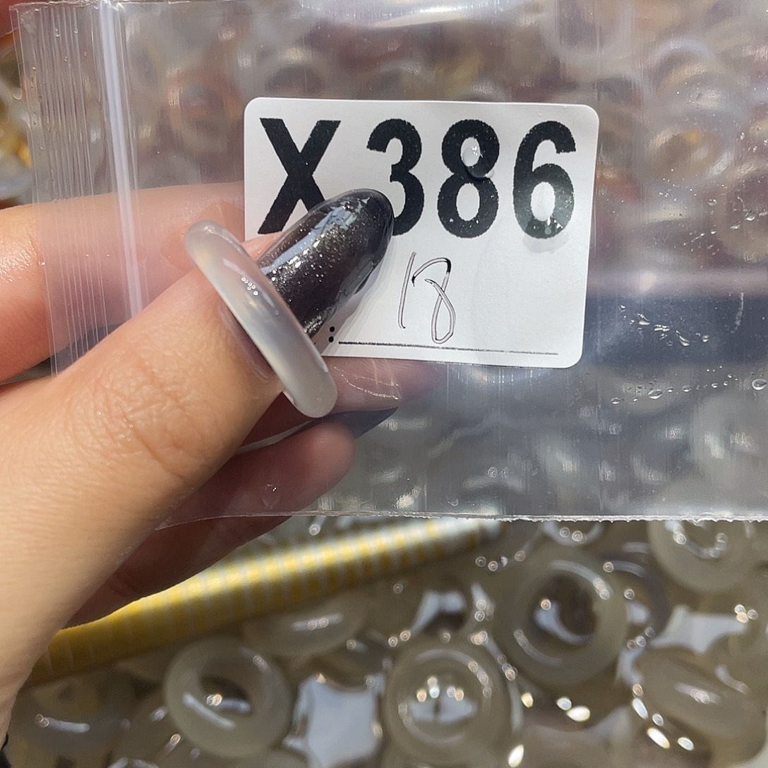 玛瑙/玉髓未镶嵌戒指386