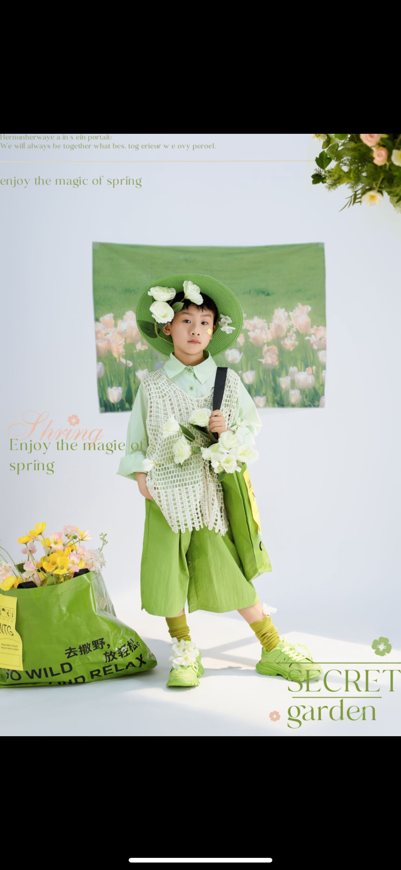 影楼拍照服装大童摄影服装12岁拍照衣服