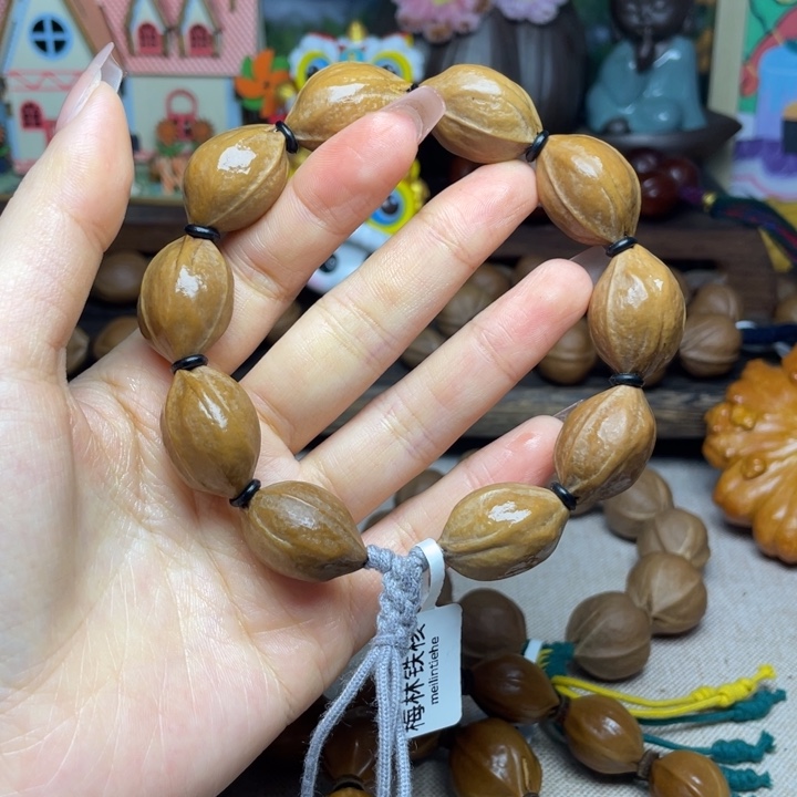 橄榄核手串/手链梅林铁核18.25