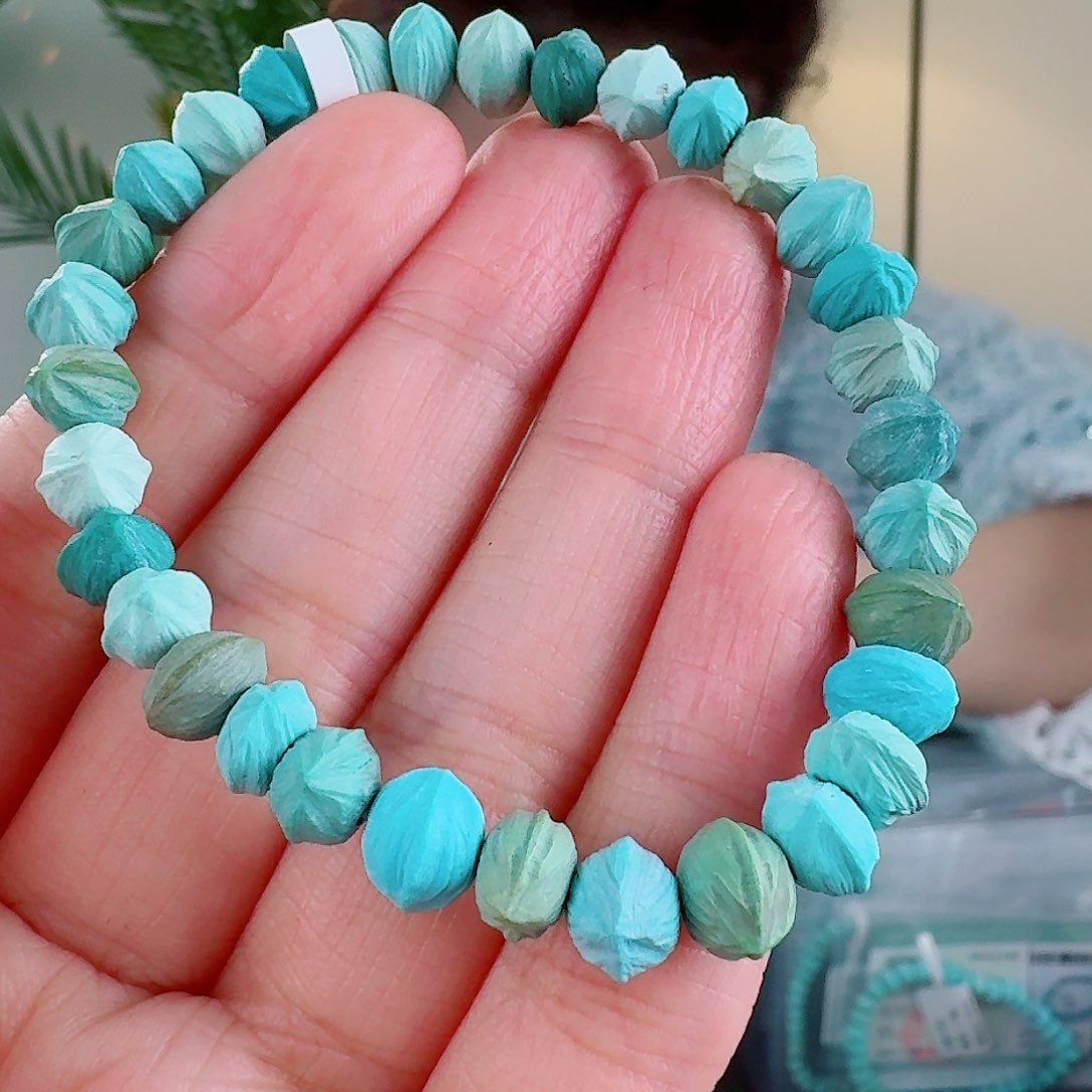 绿松石珠宝奇石未镶嵌