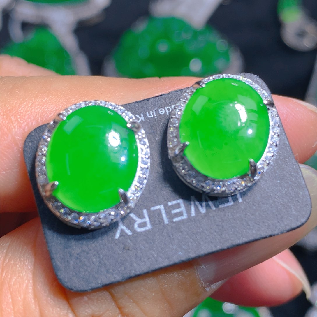 翡翠颈饰银S925镶嵌266853877