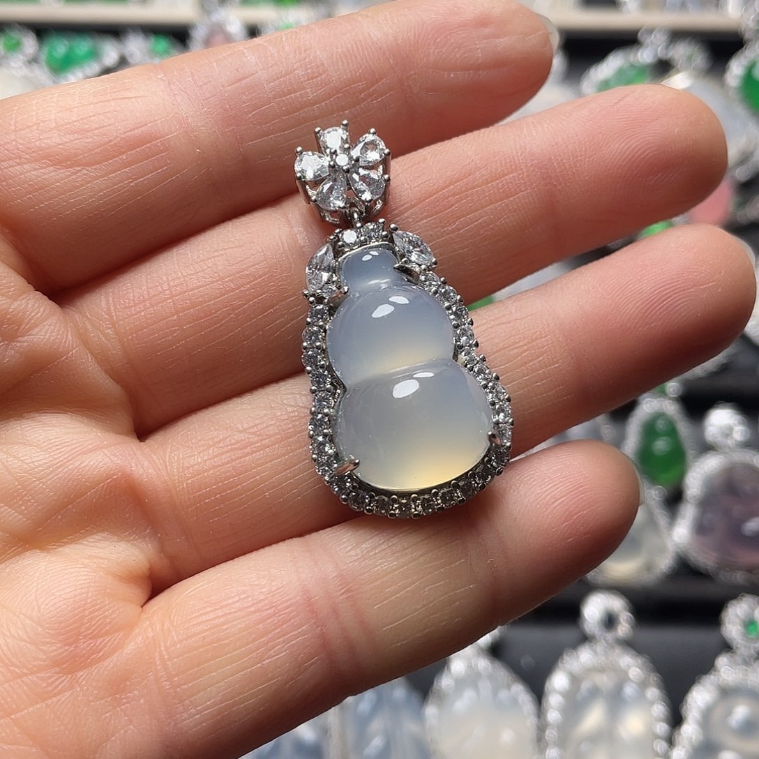 玛瑙/玉髓合金挂件