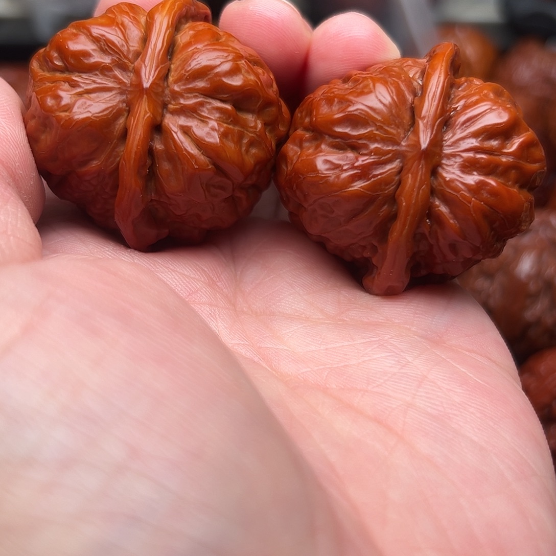 海***6文玩核桃吊坠蛤蟆头