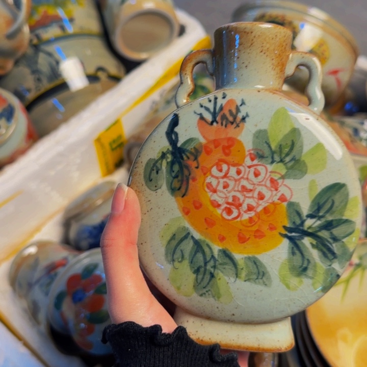 瓷片景德镇陶瓷手工手绘