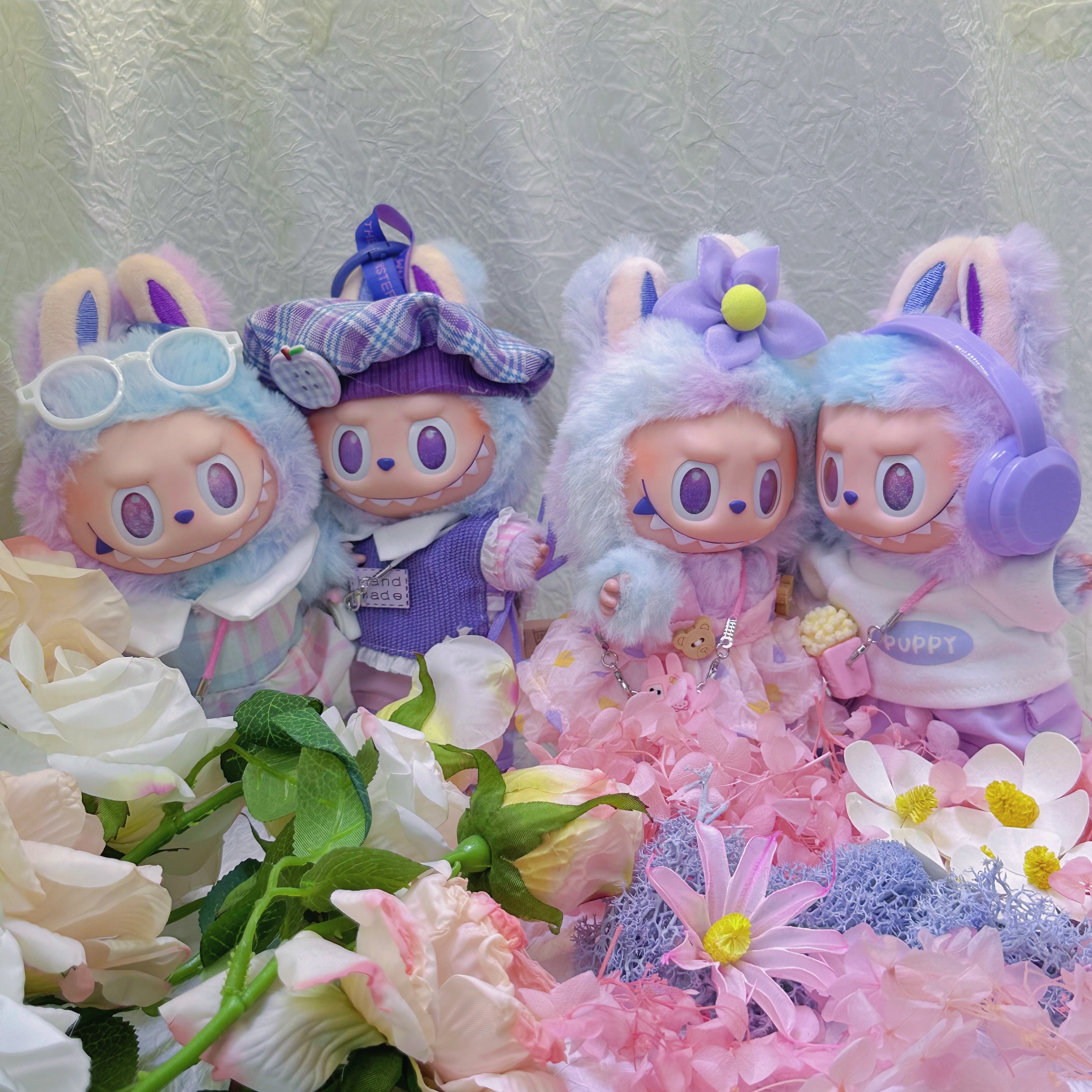 3.0毛绒穿衣款包挂可挂包饰品摆件可爱治愈系少女心创意摆设女孩