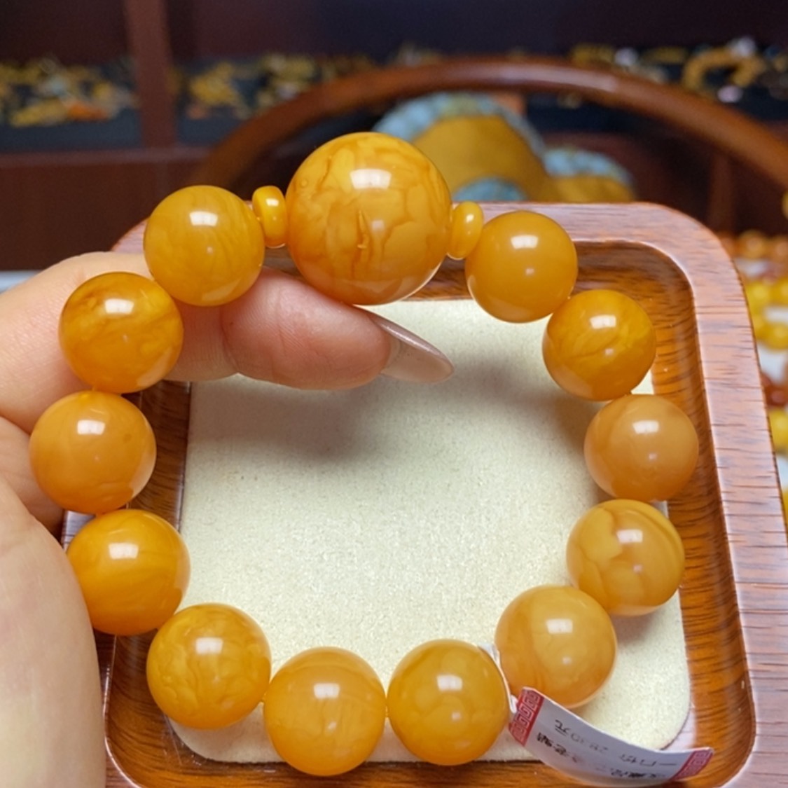 【闪购商品】蜜蜡手链未镶嵌手串