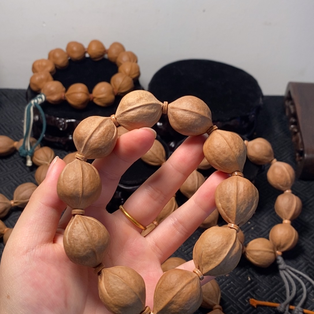 橄榄核手串/手链2228梅林铁三花橄榄核