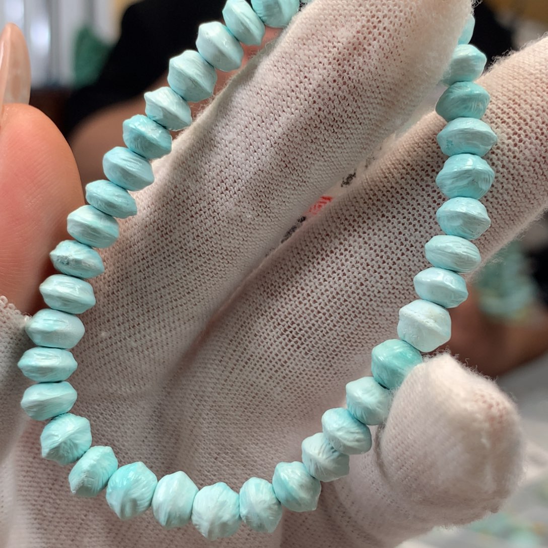 绿松石未镶嵌挂件