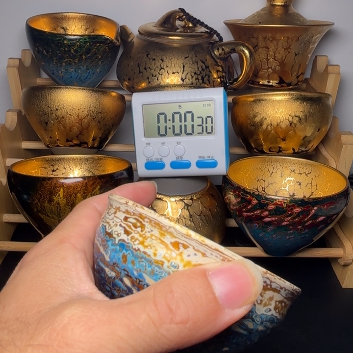 ****儿茶盏易象建盏的盏