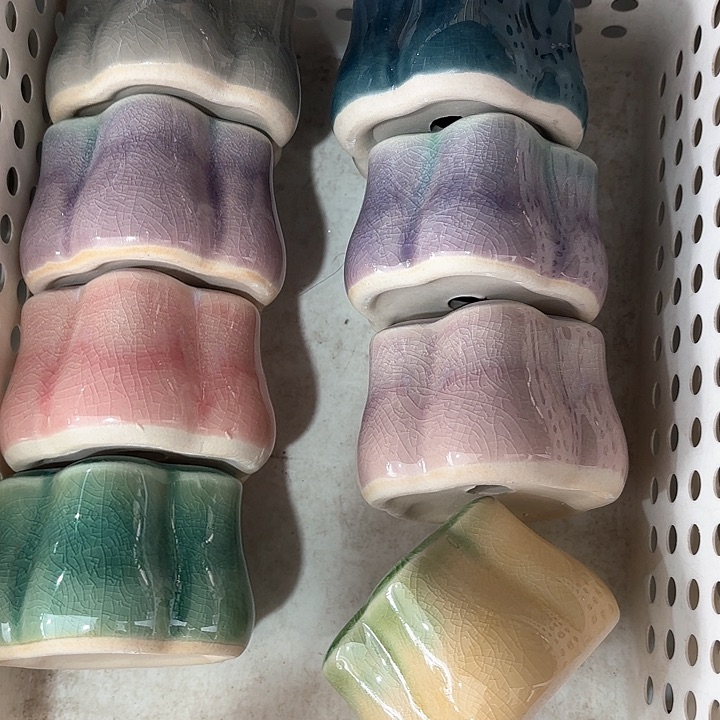 红陶发6个，非完美，介意慎拍。