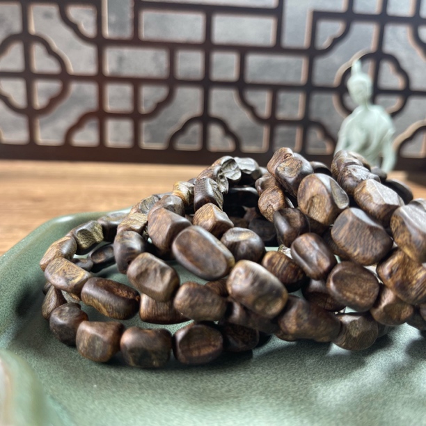 沉水板头珠绿奇楠沉香多样性发一