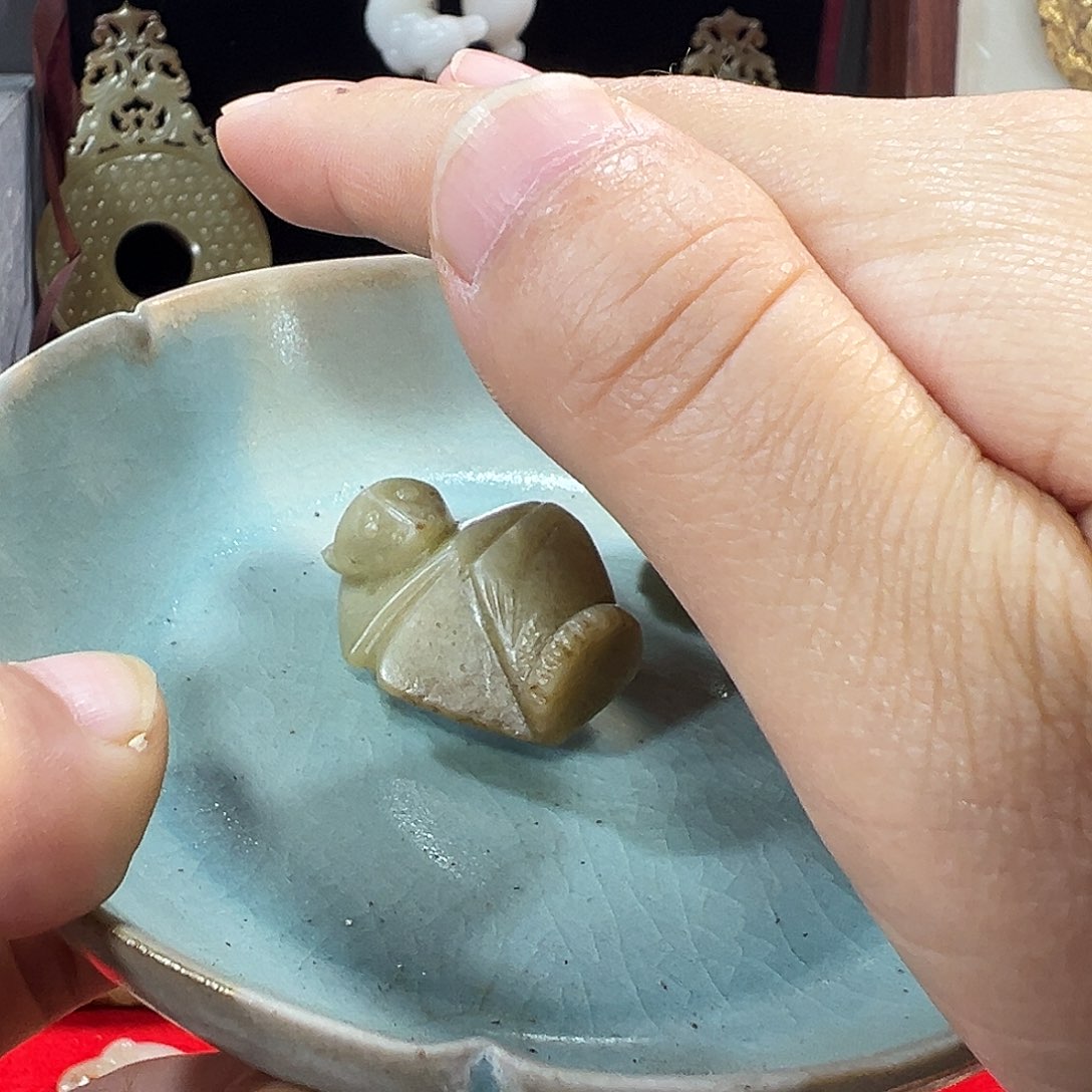 腓***比瓷片五大名窑瓷器摆件瓷片