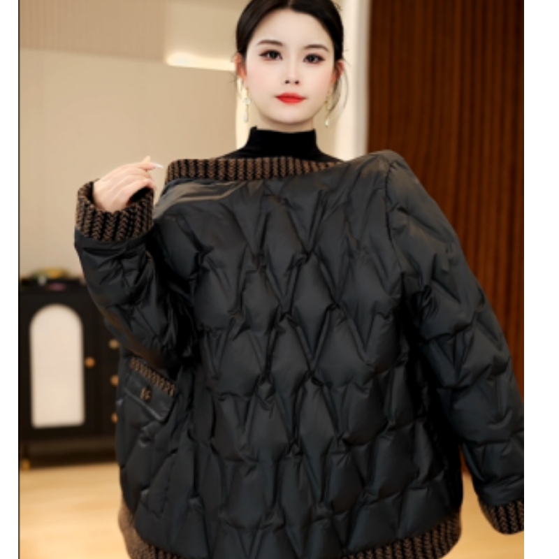 【甄选大朵鸭绒】2025杭州原版正品保暖高级感羽绒服