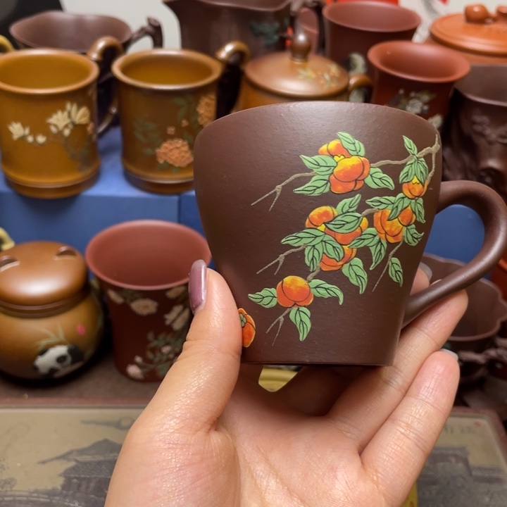 紫砂茶杯紫砂主人杯