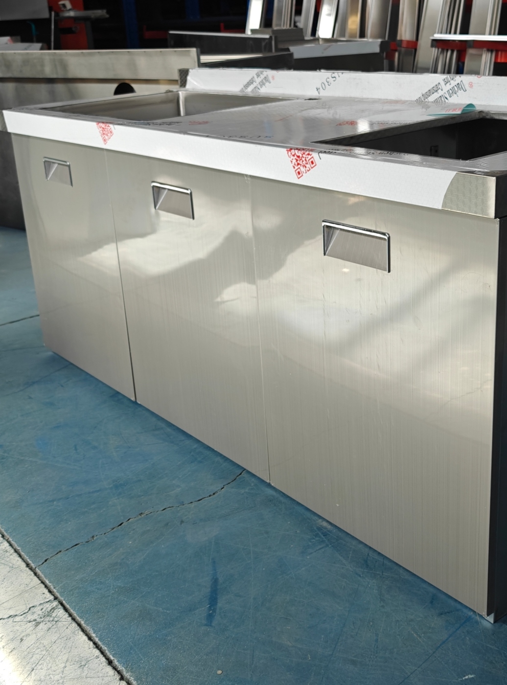 整体不锈钢橱柜定做