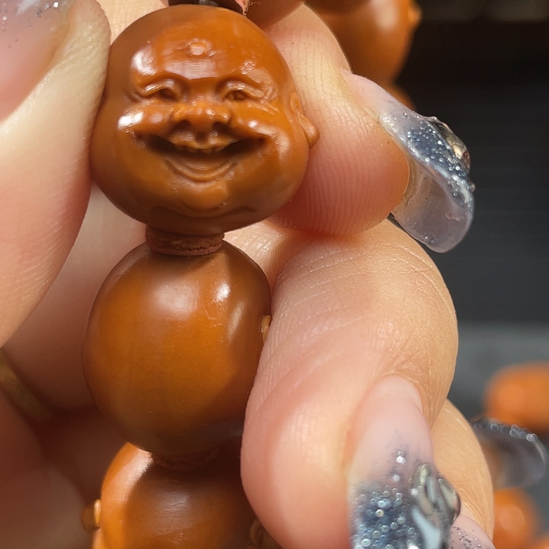 天***人橄榄核手串/手链百态