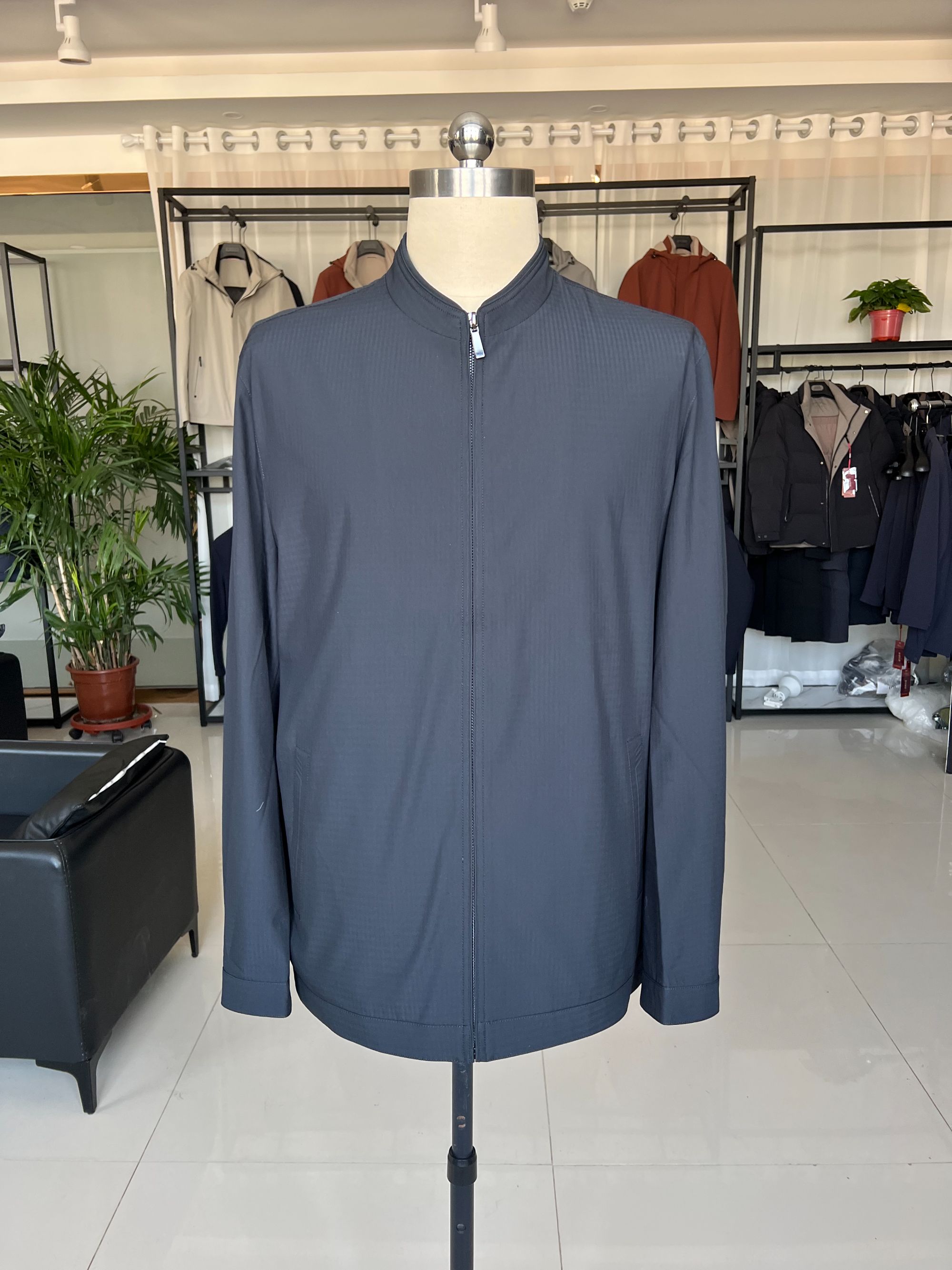 新款春秋夹克商务休闲款6082-2