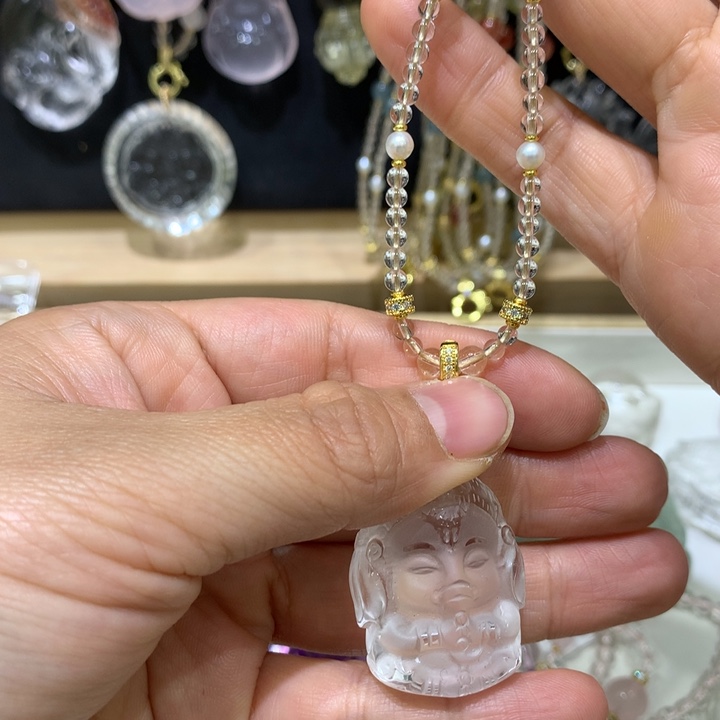 水晶颈饰未镶嵌Y*姐天然