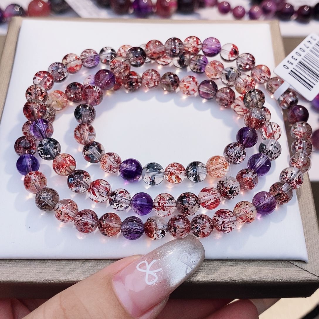 水晶未镶嵌手链彩毒液超七6+