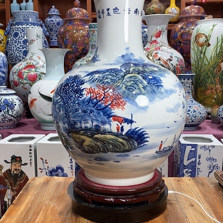 景德镇陶瓷花瓶摆件用****9