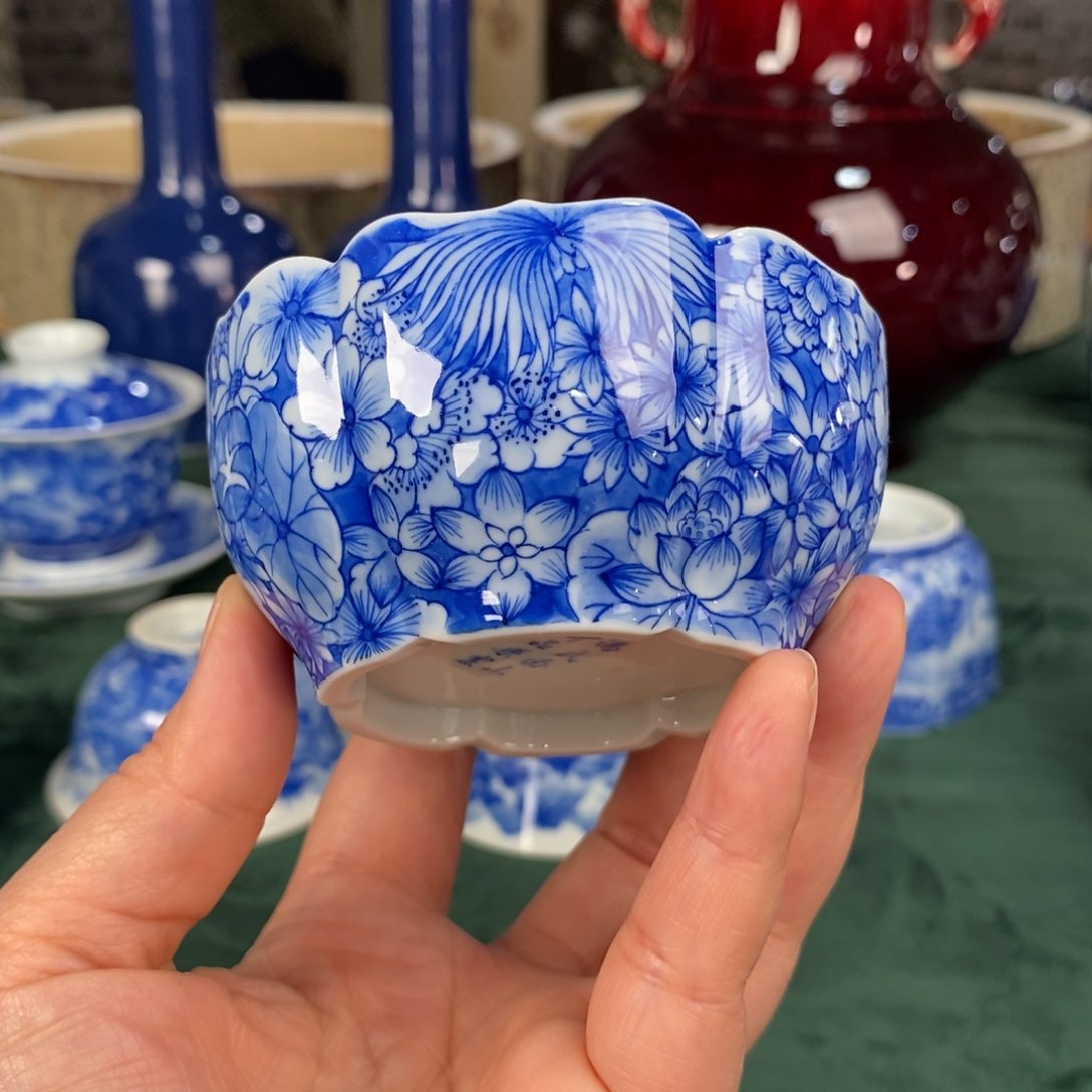 杯景德镇陶瓷手工手绘